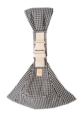 TAGALONG Baby Carrier - Black & White Gingham