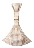 TAGALONG Baby Carrier - Beige Houndstooth